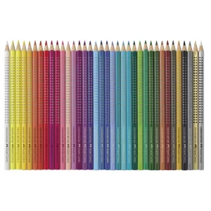 Creioane colorate 36 culori cutie metal grip 2001 Faber-Castell-3-IMG-nav