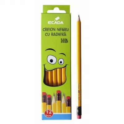 Creion negru cu radier&#259; ECADA-img