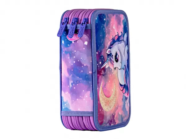 Penar 3 compartimente fete, echipat cu 46 piese, unicorn Daco PE3035E-2-IMG-slider