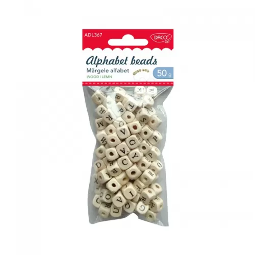 20-Accesorii-craft-~-AD367-Margele-Alfabet-lemn-natur-DACO