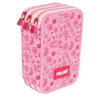 Penar Milan 3 compartimente, echipat cu 49 piese, imprimeu floral roz-1-IMG-slider-mobile