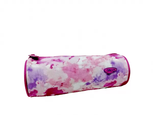 Penar fete liceu, 1 fermoar, roz imprimeu abstract Daco PE691-1-IMG-slider