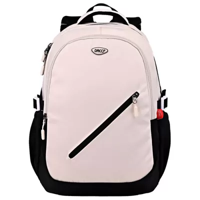 Rucsac scoala 3 compartimente, alb si negru, 46 cm, Daco GH575-img
