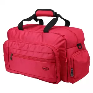 Geanta voiaj mica, 5 fermoare, rosie, 50 cm Daco GL197-2-IMG-nav