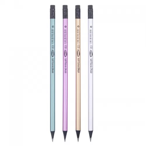 23-Creion-grafic-lemn-negru-cu-radiera-Metalia-Daco-CG203