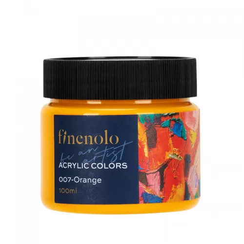 11-Culori-acrilice-100-ml-~-Portocaliu-~-Finenolo-Deli