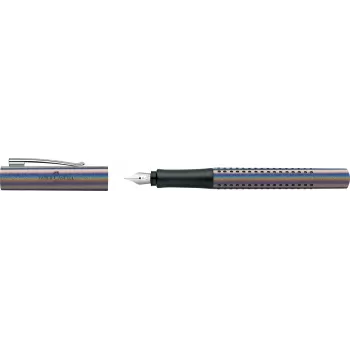 Stilou grip 2011 glam silver f Faber-Castell-1