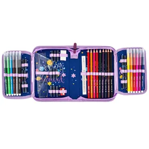 Penar fete echipat, 1 compartiment cu 2 extensii, Enjoy Daco PE1978E-3-IMG-nav