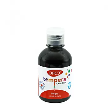 Tempera 250 ml Daco - negru-1