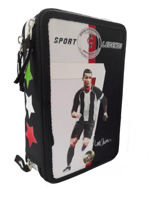 Penar cu 3 compartimente semi-echipat 25 piese, licenta Sport Legends – Cristiano Ronaldo, 71800-1-IMG-slider