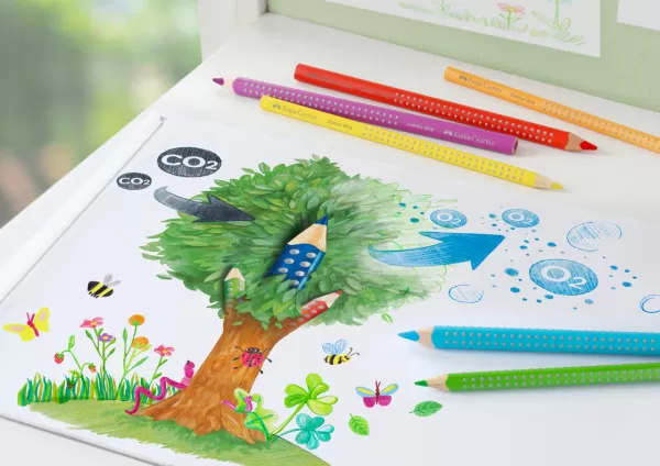 Creioane colorate 6 culori grip 2001 Faber-Castell-2-IMG-slider