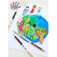 Creioane colorate 24+3 culori children of the world Faber-Castell-2-IMG-slider-mobile