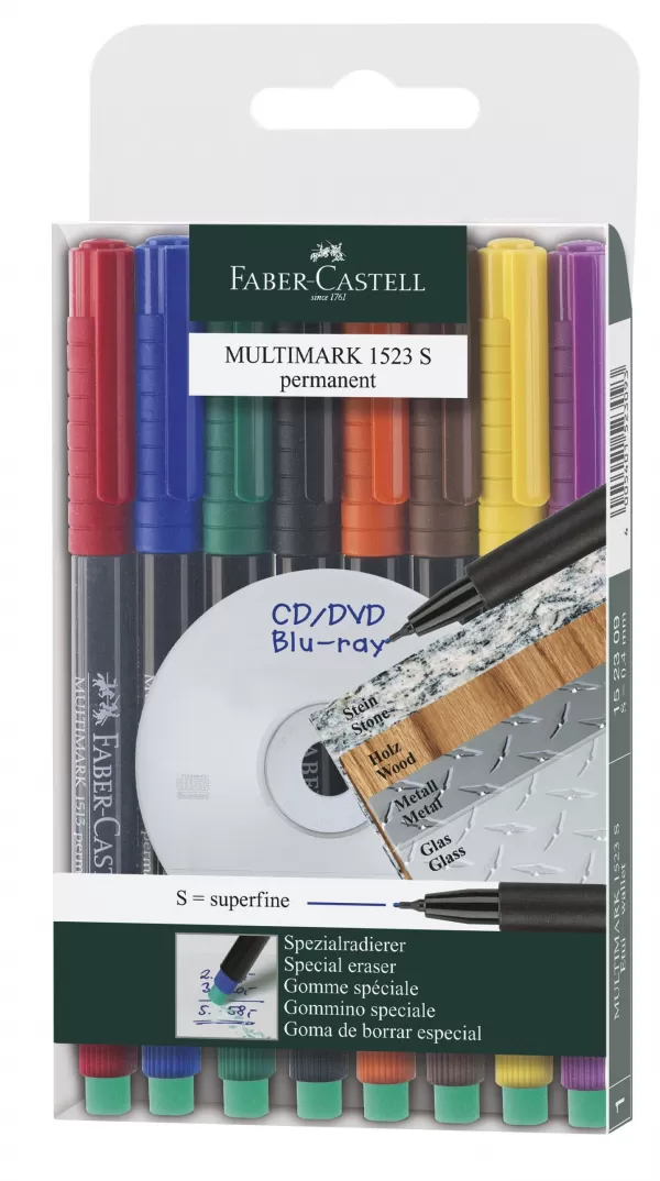 Marker permanent set 8 s multimark Faber-Castell-1-IMG-slider