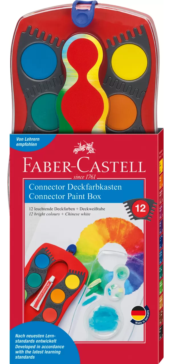 Acuarele 12 culori connector rosu 2022 Faber-Castell-1-IMG-slider