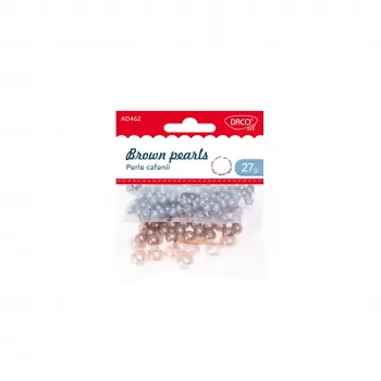 Accesorii craft - Perle cafenii Daco AD462-1