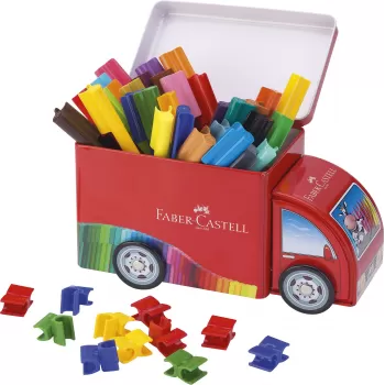 Carioca 33 culori camion connector Faber-Castell-2