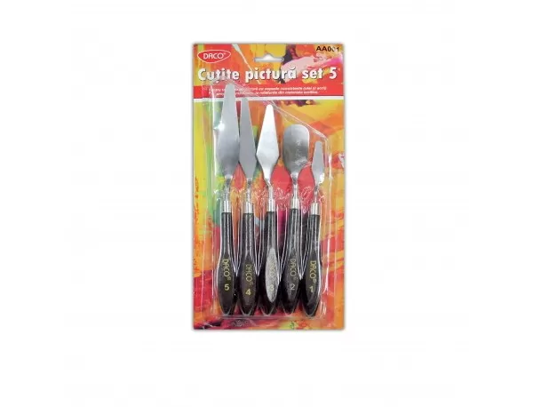 Accesorii modelaj - AA001 Cutite pictura set 5 DACO-1-IMG-slider
