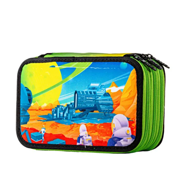 Penar cu 3 fermoare baieti, echipat 46 piese, Oras Galactic Daco PE3047E-3-IMG-slider