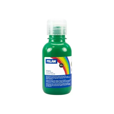 Tempera 125 ml Milan verde &#238;nchis 03461-img