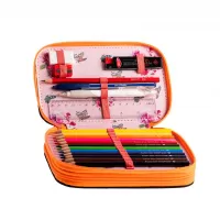 Penar fete dublu, echipat 37 piese, roz corai Belive Daco PE280E-2-IMG-slider-mobile