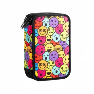 Penar 3 compartimente, echipat cu 46 de piese, Emoticons Daco PE3032E-1-IMG-nav