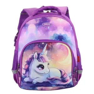 Ghiozdan gradinita fete, imprimeu unicorn, 33 cm Daco GH261-1-IMG-nav