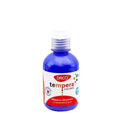 Tempera 250 ml Daco - albastru ultramarin-img