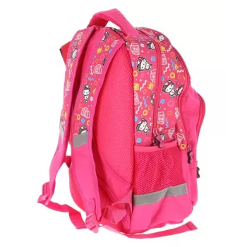 Ghiozdan fete clasa 1-4, roz  Hello Kitty, 40 cm Pigna-2