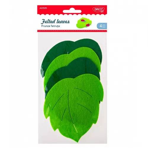6-Accesorii-craft-~-frunzr-verzi-mari-din-fetru-Daco-AD505