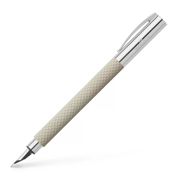 Stilou Faber-Castell  ambition opart white sand, penita M-1-IMG-slider
