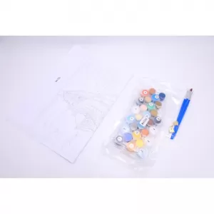 Pânză pictură pe numere 30 x 40 cm, DACO, model 2 – “Velier-2-IMG-nav