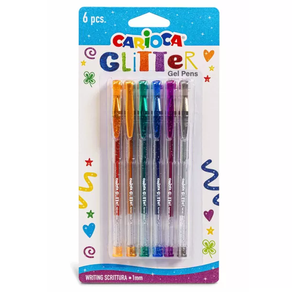 Pixuri cu gel cu sclipici set 6 culori Carioca 42165-1-IMG-slider