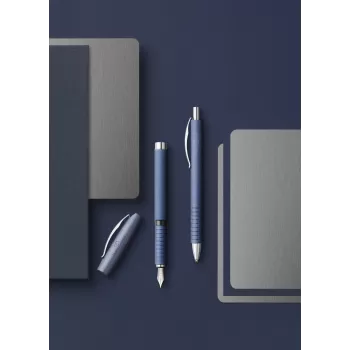Stilou essentio aluminium albastru m Faber-Castell-3