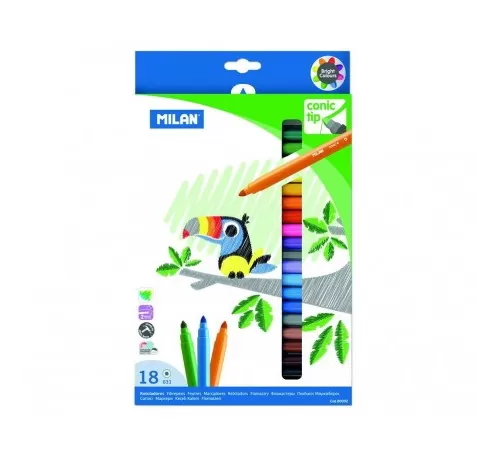 21-Carioca-18-culori-varf-conic-MILAN