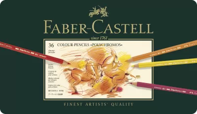 Creioane colorate 36 culori polychromos Faber-Castell-img