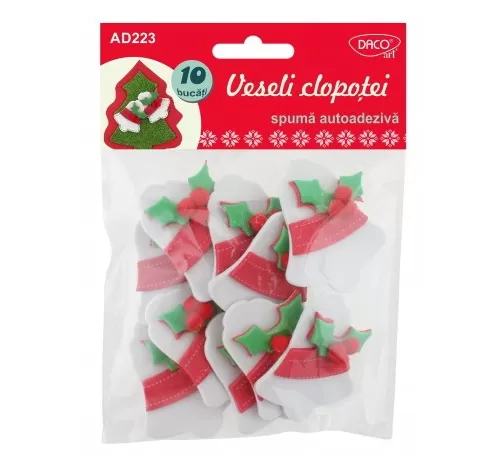 12-Accesorii-craft-~-AD223-Veseli-clopoţei-spuma-3D-autoadeziva-DACO