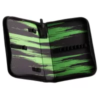 Penar 1 fermoar, neechipat, negru-verde, Daco PE117-2-IMG-slider-mobile