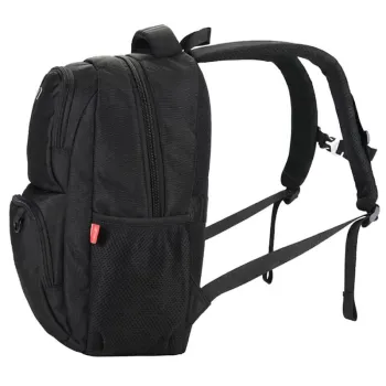 Ghiozdan ciclu primar, negru uni, 43 cm Daco GH5000N-2