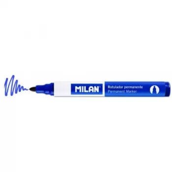 Marker permanent Milan albastru-1