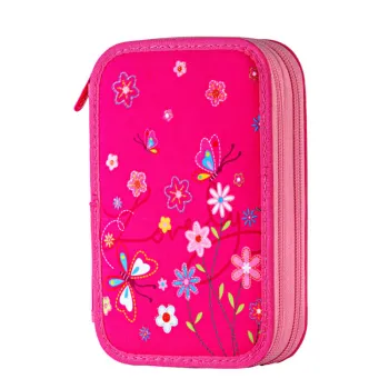 Penar fete neechipat, 2 compartimente, Pink Spring Daco PE2004-1