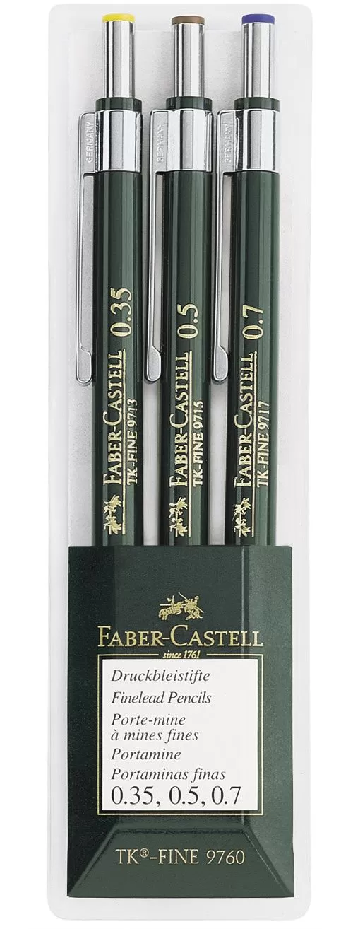 15-Set-3-creioane-mecanice-tk~fine-Faber~Castell