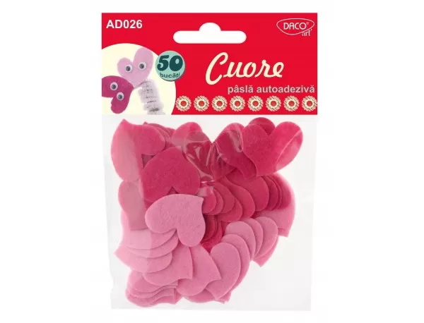 Accesorii craft - AD026  CUORE AA pâslă-1-IMG-slider