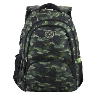 Ghiozdan 46 cm, verde army, gimnaziu si liceu Ecada 61497-img