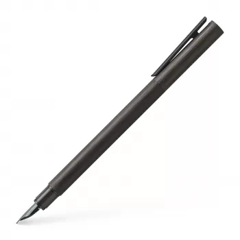 Stilou Neo slim aluminium negru, penita F, Faber-Castell-1