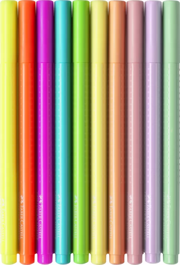 Carioca 10 culori pastel si neon grip Faber-Castell-2-IMG-slider