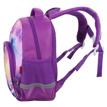 Ghiozdan gradinita fete, imprimeu unicorn, 33 cm Daco GH261-2