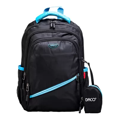 Ghiozdan scolar baieti, negru, clasa pregatitoare, 38 cm Daco GH384-img