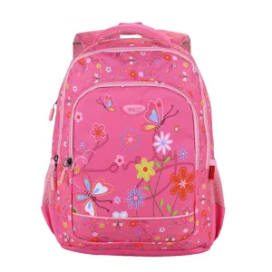 Ghiozdan fete clasele 1-4 , roz floral, 41 cm Daco GH4016RZ-1-IMG-nav
