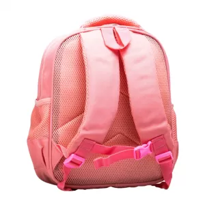 Ghiozdan gradinita, fete, portocaliu pastel, imprimeu unicorn, 33 cm Daco GH238-2-IMG-nav