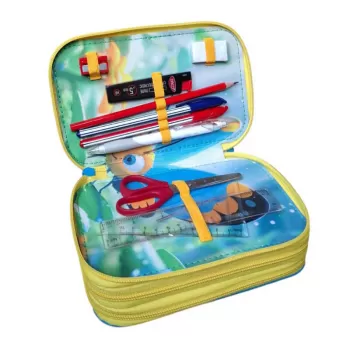 Penar cu 3 fermoare, echipat cu 46 de piese, Fluturas Daco PE3023E-3